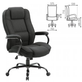 Кресло офисное BRABIX Heavy Duty HD-002 (ткань) в Подгорном - podgornyj.katalogmebeli.com | фото
